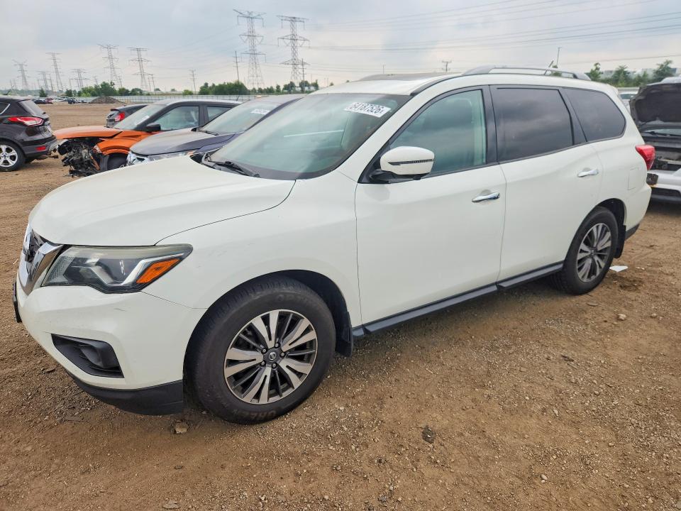 64187526 :رقم المزاد ، 5N1DR2MM7HC902134 vin ، 2017 Nissan Pathfinder مزاد بيع