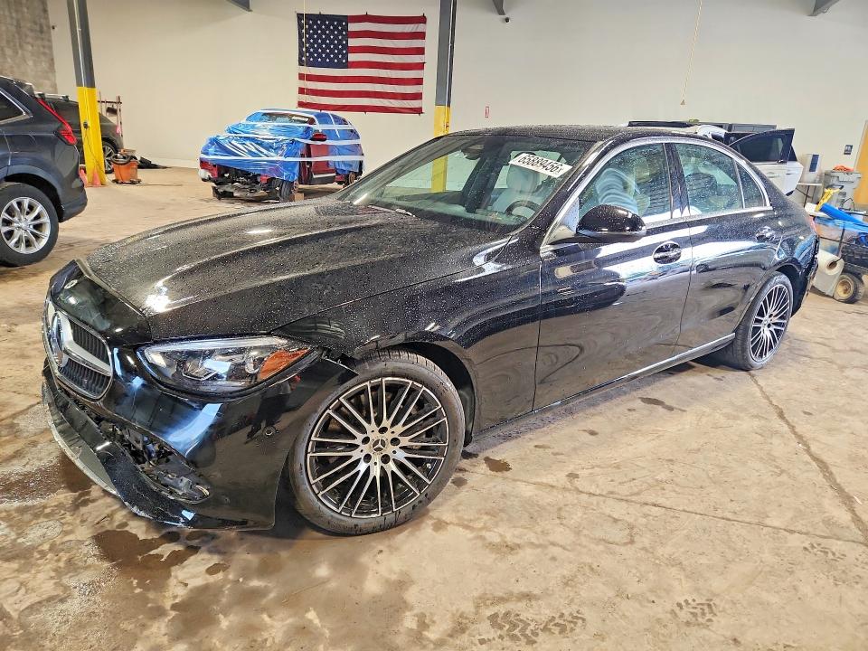 65889456 :رقم المزاد ، W1KAF4HB2RR206838 vin ، 2024 Mercedes-benz C مزاد بيع