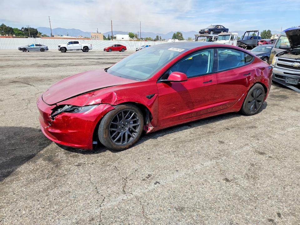 Продажа на аукционе авто 2025 Tesla Model 3, vin: 5YJ3E1EBXSF940244, номер лота: 66226276