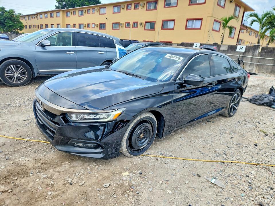 2019 Honda Accord მანქანა იყიდება აუქციონზე, vin: 1HGCV1F33KA090832, აუქციონის ნომერი: 64547806