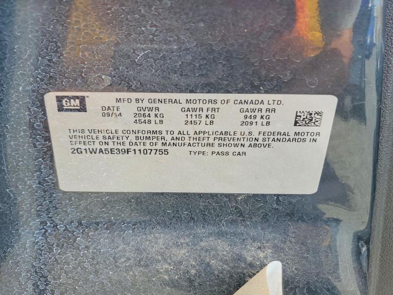 Продажа на аукционе авто 2015 Chevrolet Impala Limited, vin: 2G1WA5E39F1107755, номер лота: 64700166
