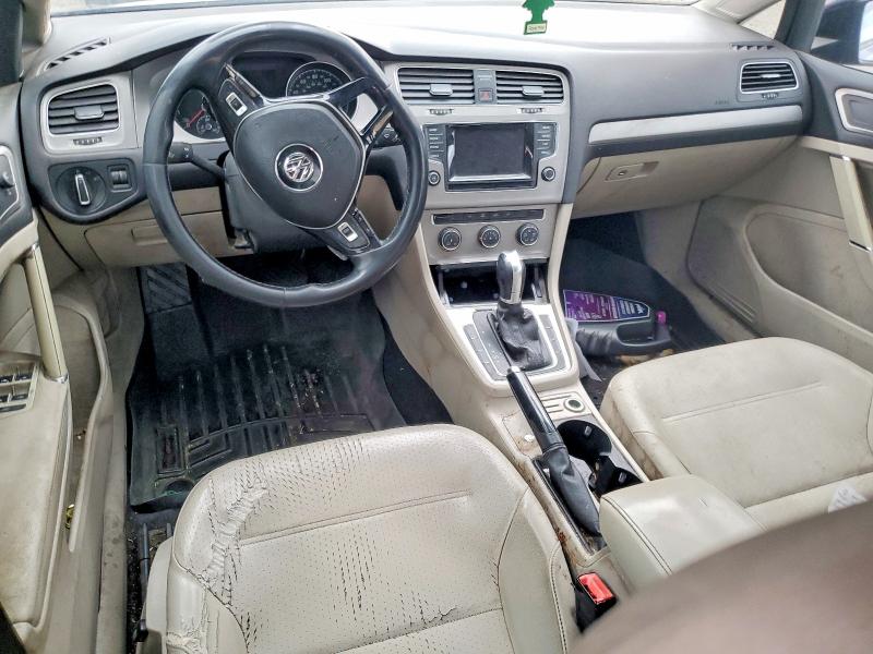 2015 Volkswagen Golf Sportwagen მანქანა იყიდება აუქციონზე, vin: 3VWC17AUXFM501162, აუქციონის ნომერი: 67149996