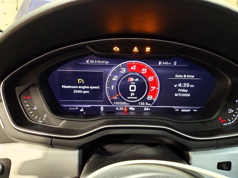 64117676 :رقم المزاد ، WAUC4AF4XJA230140 vin ، 2018 Audi S4 مزاد بيع
