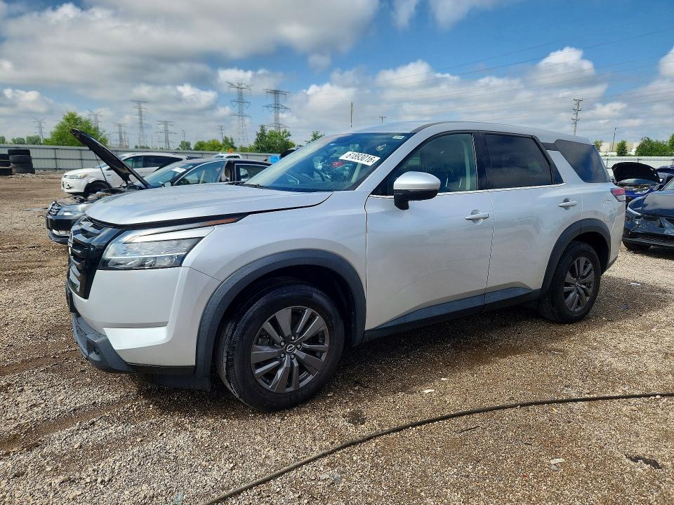 2022 Nissan Pathfinder მანქანა იყიდება აუქციონზე, vin: 5N1DR3AC1NC211825, აუქციონის ნომერი: 61893016