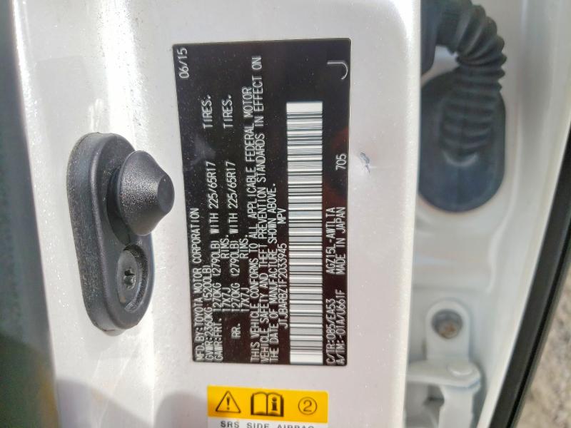 Aukcja sprzedaży 2015 Lexus Nx, vin: JTJBARBZ1F2033945, numer aukcji: 65872926