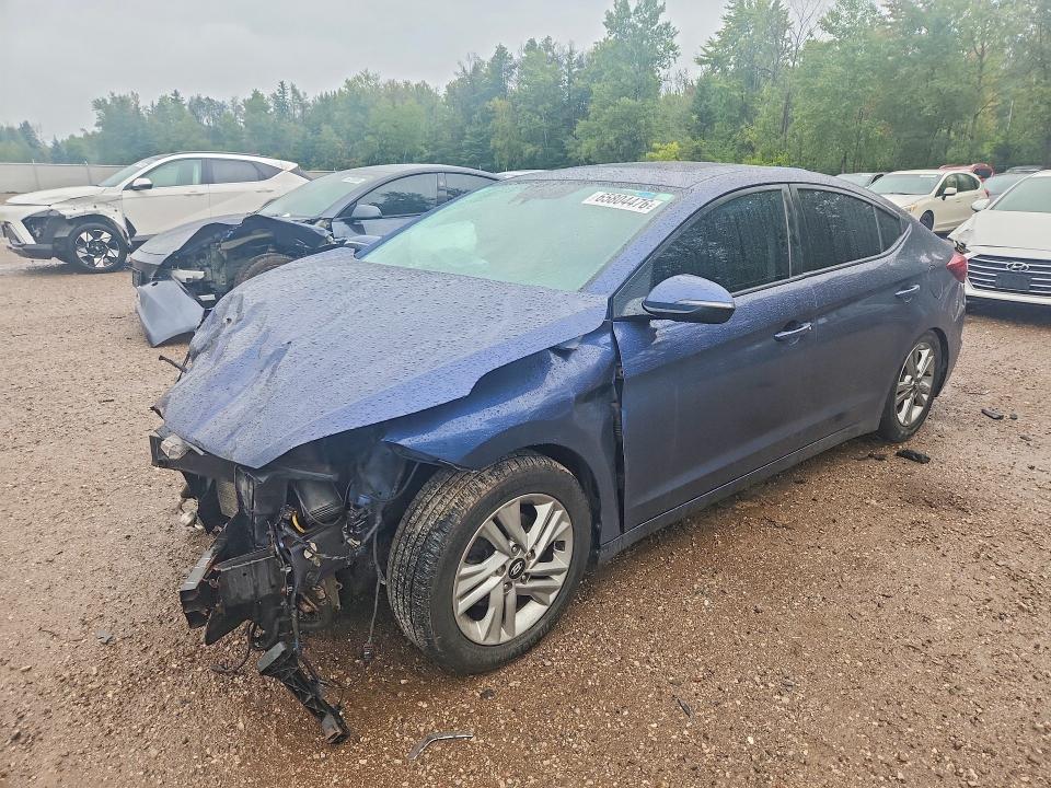 2019 Hyundai Elantra მანქანა იყიდება აუქციონზე, vin: KMHD84LF7KU854444, აუქციონის ნომერი: 65804476