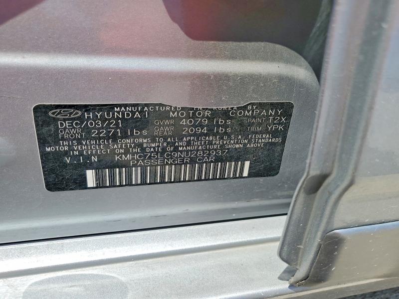 Aukcja sprzedaży 2022 Hyundai Ioniq, vin: KMHC75LC9NU282937, numer aukcji: 65855206
