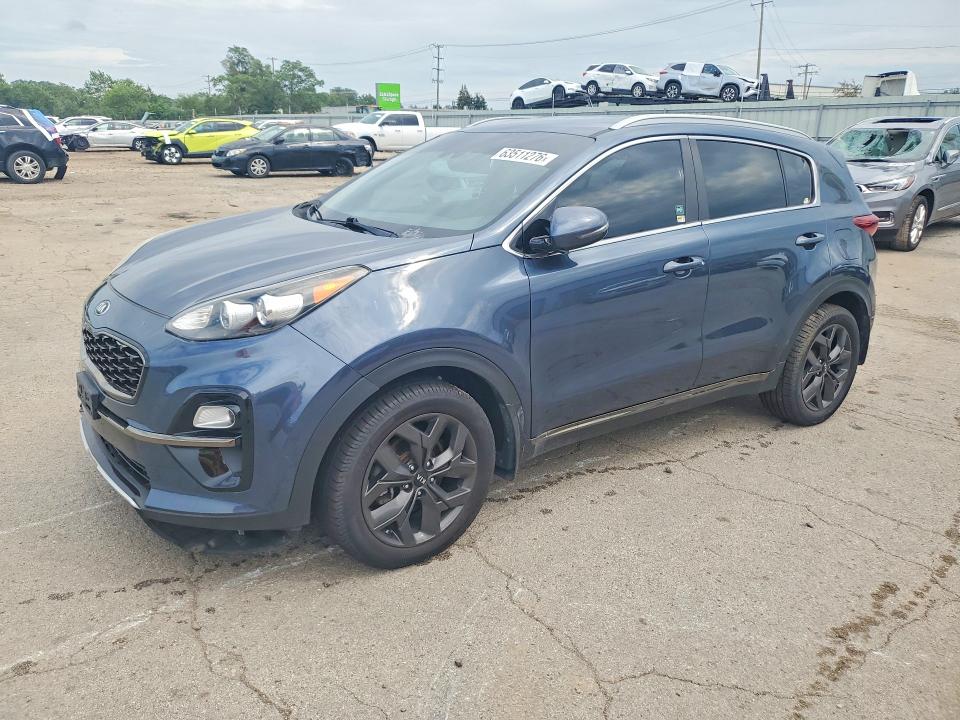 2020 Kia Sportage მანქანა იყიდება აუქციონზე, vin: KNDP63AC8L7634787, აუქციონის ნომერი: 63511276