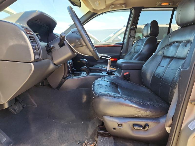 2001 Jeep Grand Cherokee მანქანა იყიდება აუქციონზე, vin: 1J4GW58N71C551711, აუქციონის ნომერი: 62628336