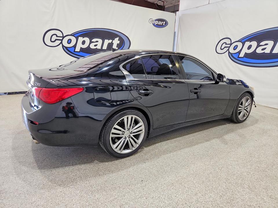 Продаж на аукціоні авто 2014 Infiniti Q50, vin: JN1BV7AP7EM684398, номер лоту: 65927046
