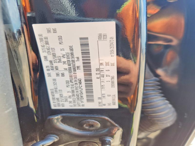 Продажа на аукционе авто 2020 Ford F150, vin: 1FTEW1E41LFC14843, номер лота: 64067016
