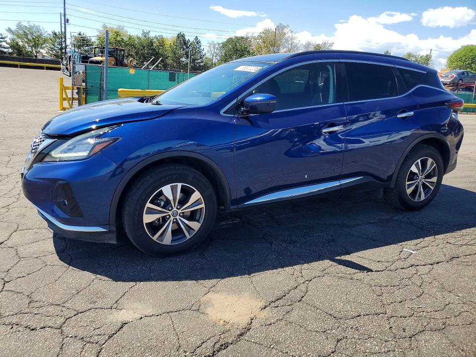 2021 Nissan Murano მანქანა იყიდება აუქციონზე, vin: 5N1AZ2BS3MC123036, აუქციონის ნომერი: 66300206