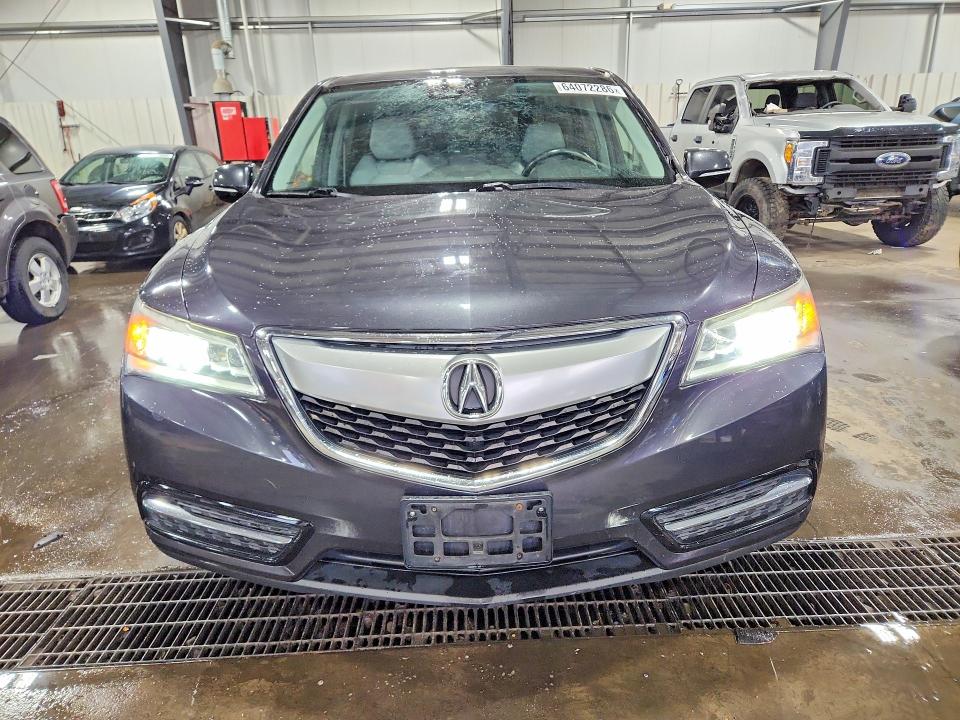 64072286 :رقم المزاد ، 5FRYD4H43GB059298 vin ، 2016 Acura Mdx مزاد بيع