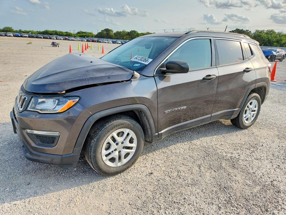 Продажа на аукционе авто 2021 Jeep Compass, vin: 3C4NJCAB2MT560941, номер лота: 64130366