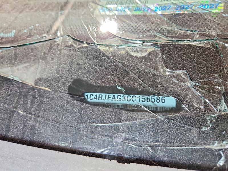 2012 Jeep Grand Cherokee მანქანა იყიდება აუქციონზე, vin: 1C4RJFAG3CC156586, აუქციონის ნომერი: 65416226