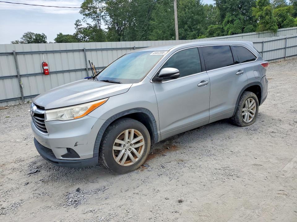 2015 Toyota Highlander მანქანა იყიდება აუქციონზე, vin: 5TDZARFH6FS016246, აუქციონის ნომერი: 65852096
