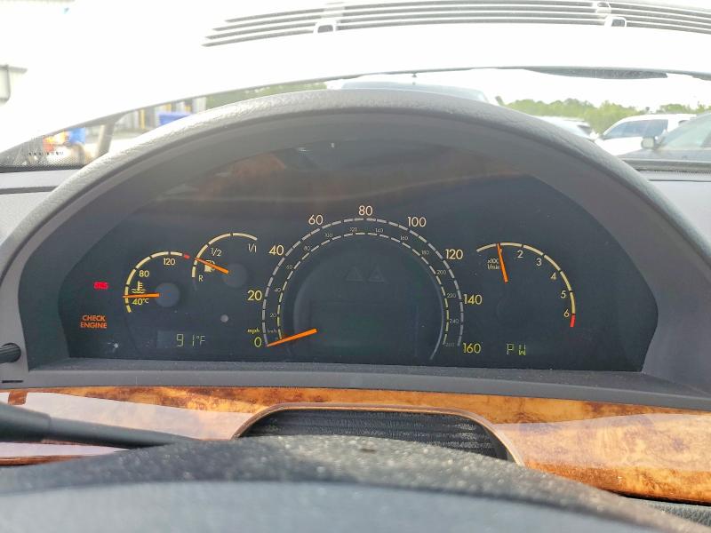 64017696 :رقم المزاد ، WDBNG75J71A155151 vin ، 2001 Mercedes-benz S مزاد بيع