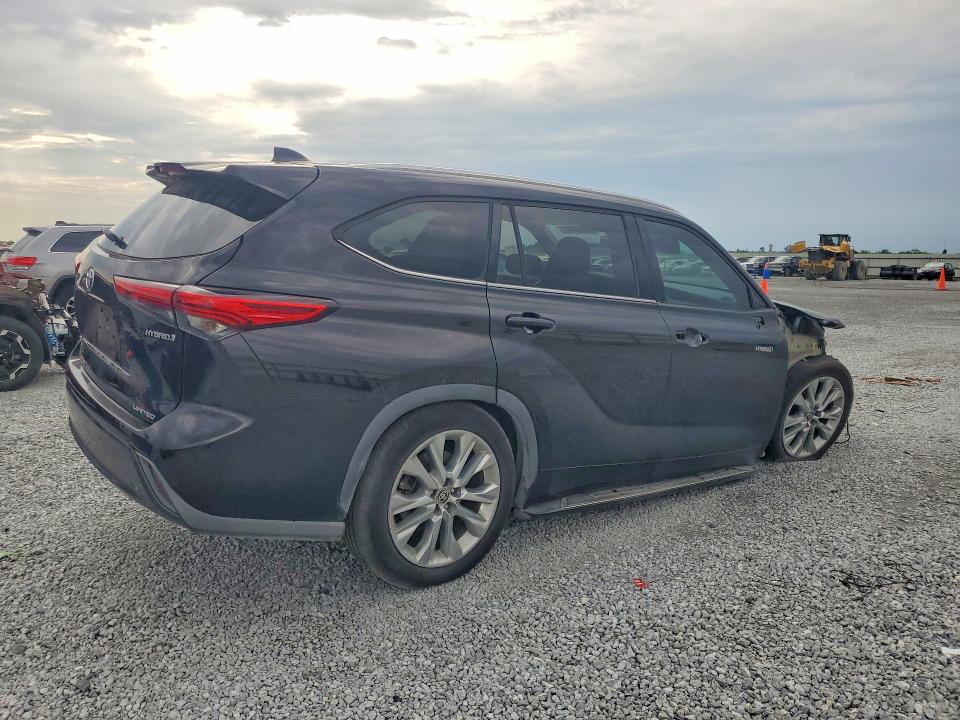 66540566 :رقم المزاد ، 5TDYARAH1LS001054 vin ، 2020 Toyota Highlander Hybrid مزاد بيع