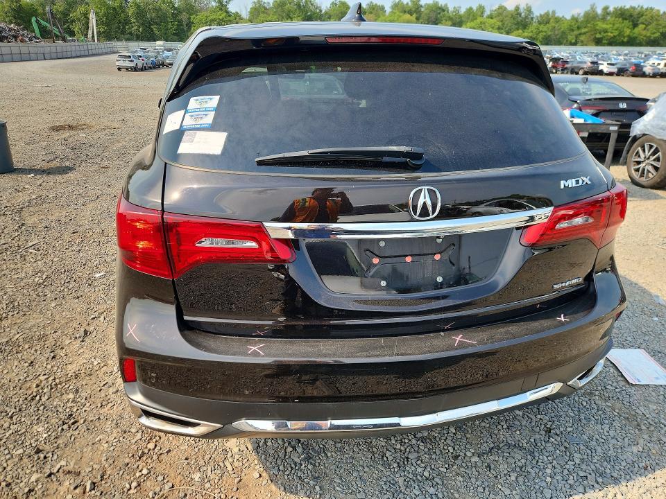 64966906 :رقم المزاد ، 5FRYD4H58HB016893 vin ، 2017 Acura Mdx مزاد بيع