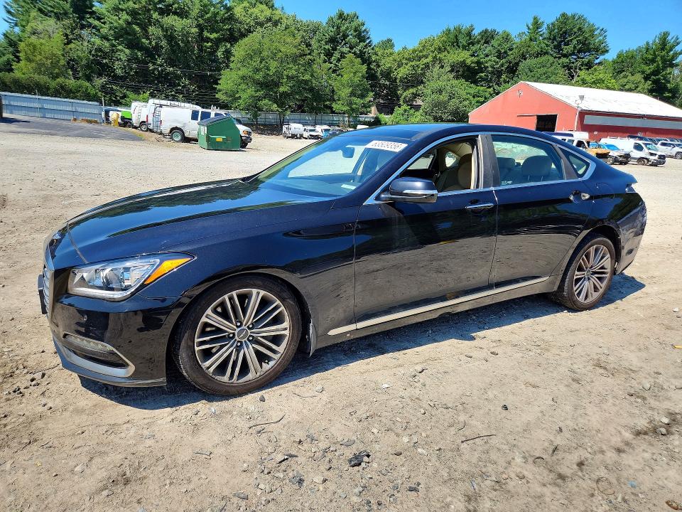 Продажа на аукционе авто 2018 Genesis G80, vin: KMHGN4JE3JU269018, номер лота: 63509356