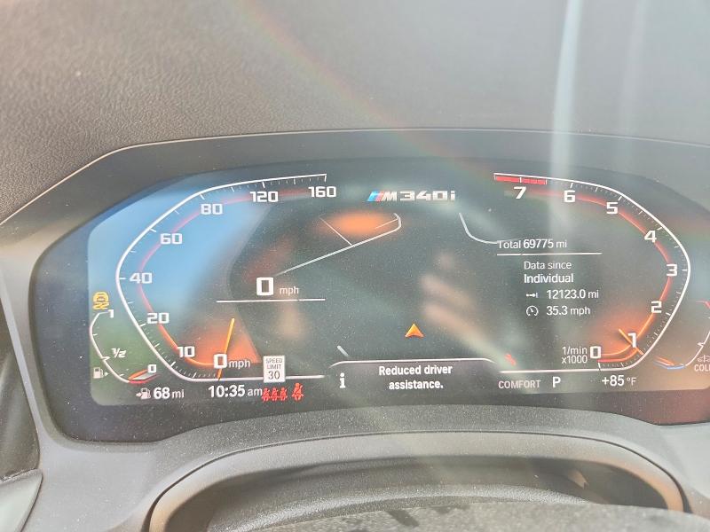 2020 Bmw M340xi მანქანა იყიდება აუქციონზე, vin: WBA5U9C02LFH73001, აუქციონის ნომერი: 65791476