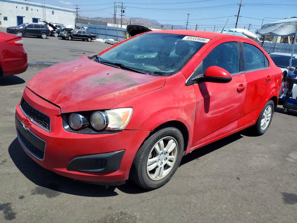Продажа на аукционе авто 2014 Chevrolet Sonic, vin: 1G1JC5SG6E4215636, номер лота: 65333686