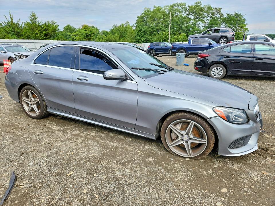 2016 Mercedes-benz C მანქანა იყიდება აუქციონზე, vin: WDDWF4KB1GR172239, აუქციონის ნომერი: 67242516