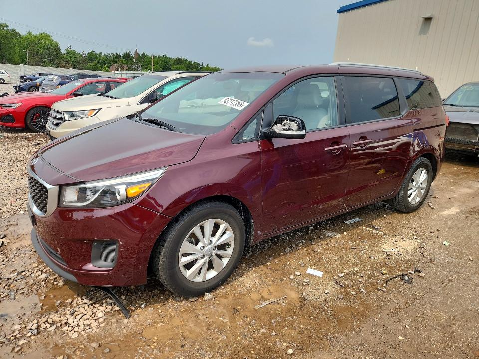 63317306 :رقم المزاد ، KNDMB5C11F6059559 vin ، 2015 Kia Sedona مزاد بيع