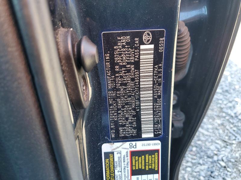 Aukcja sprzedaży 2015 Toyota Camry, vin: 4T1BF1FK7FU485997, numer aukcji: 63741186