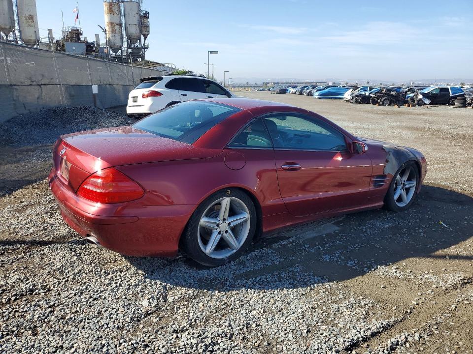 2004 Mercedes-benz Sl მანქანა იყიდება აუქციონზე, vin: WDBSK75F64F085078, აუქციონის ნომერი: 64306456