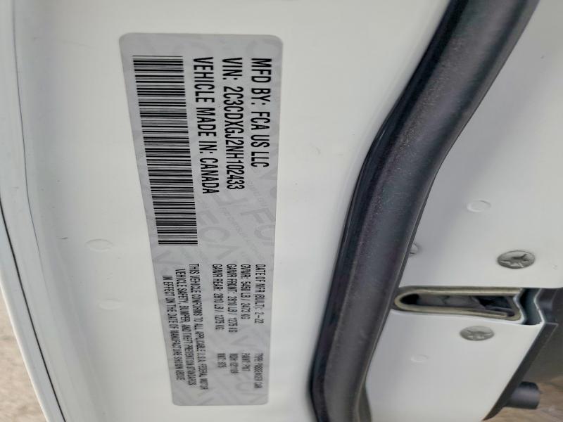Aukcja sprzedaży 2022 Dodge Charger, vin: 2C3CDXGJ2NH102433, numer aukcji: 64274066