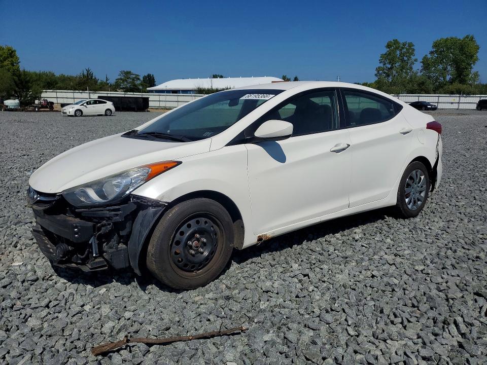 66195366 :رقم المزاد ، 5NPDH4AE7CH134099 vin ، 2012 Hyundai Elantra مزاد بيع