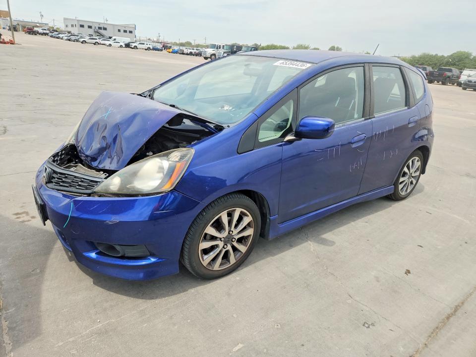 2013 Honda Fit მანქანა იყიდება აუქციონზე, vin: JHMGE8H56DC048765, აუქციონის ნომერი: 65394436
