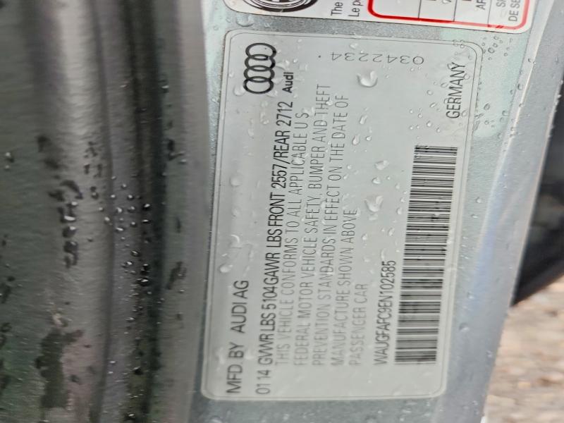 Aukcja sprzedaży 2014 Audi A6, vin: WAUGFAFC9EN102585, numer aukcji: 66165756