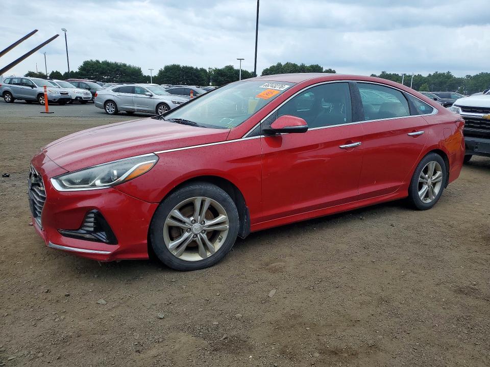 2018 Hyundai Sonata Sel მანქანა იყიდება აუქციონზე, vin: 5NPE34AF4JH631457, აუქციონის ნომერი: 66243276