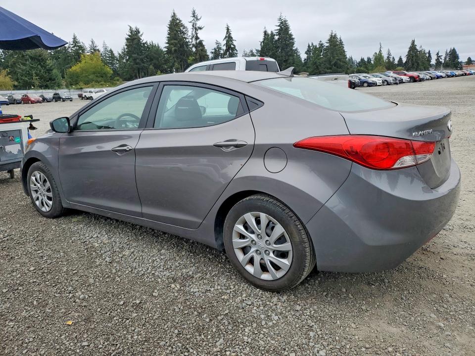 65808596 :رقم المزاد ، 5NPDH4AE6CH117617 vin ، 2012 Hyundai Elantra مزاد بيع