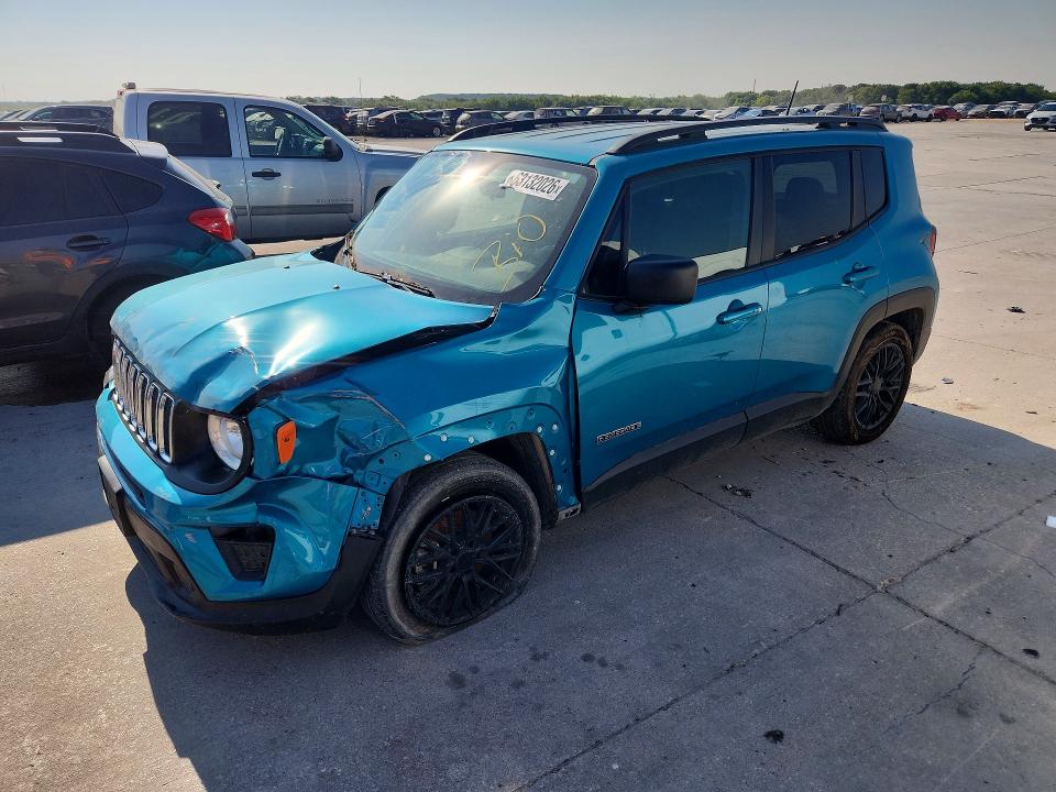 63132026 :رقم المزاد ، ZACNJAA15LPL35573 vin ، 2020 Jeep Renegade مزاد بيع