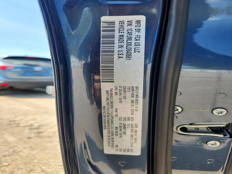 Продаж на аукціоні авто 2020 Jeep Cherokee, vin: 1C4PJMLX8LD640661, номер лоту: 66103816