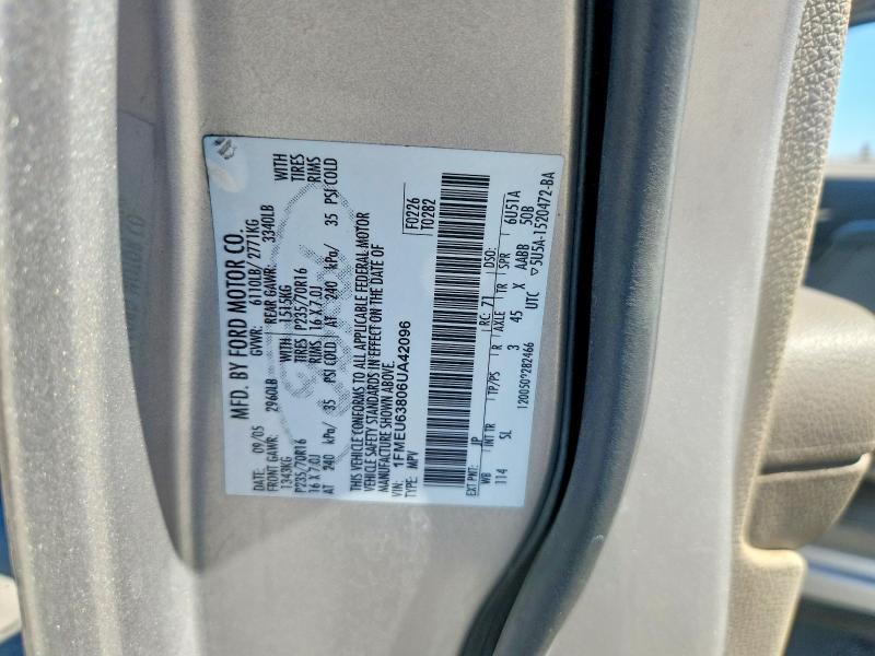 Продажа на аукционе авто 2006 Ford Explorer, vin: 1FMEU63806UA42096, номер лота: 63844716