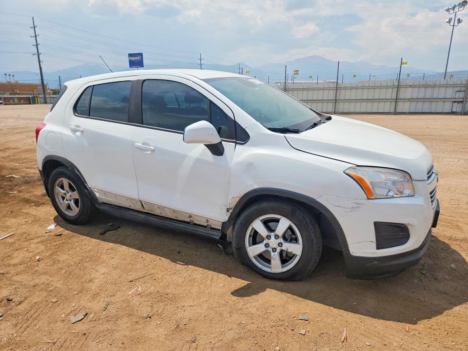 Aukcja sprzedaży 2016 Chevrolet Trax, vin: KL7CJNSB6GB758586, numer aukcji: 64019536