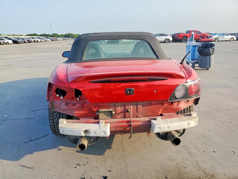 2000 Honda S2000 მანქანა იყიდება აუქციონზე, vin: JHMAP1143YT000588, აუქციონის ნომერი: 63606236
