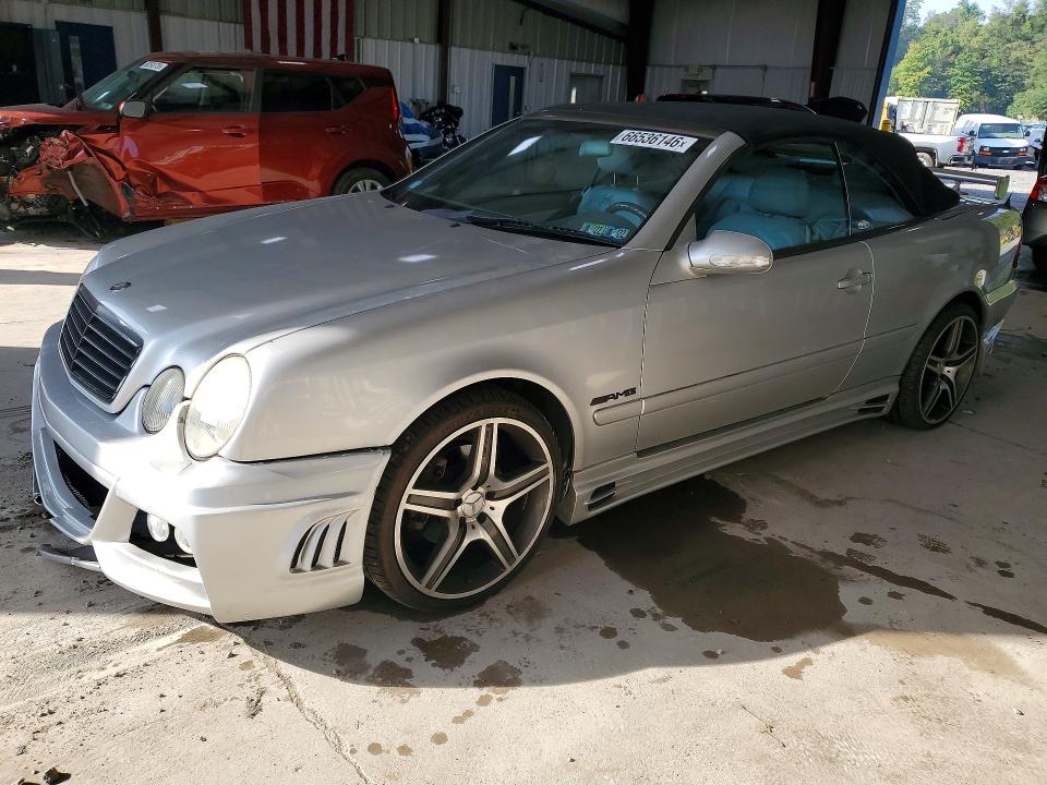 66536146 :رقم المزاد ، WDBLK70G81T069546 vin ، 2001 Mercedes-benz Clk مزاد بيع