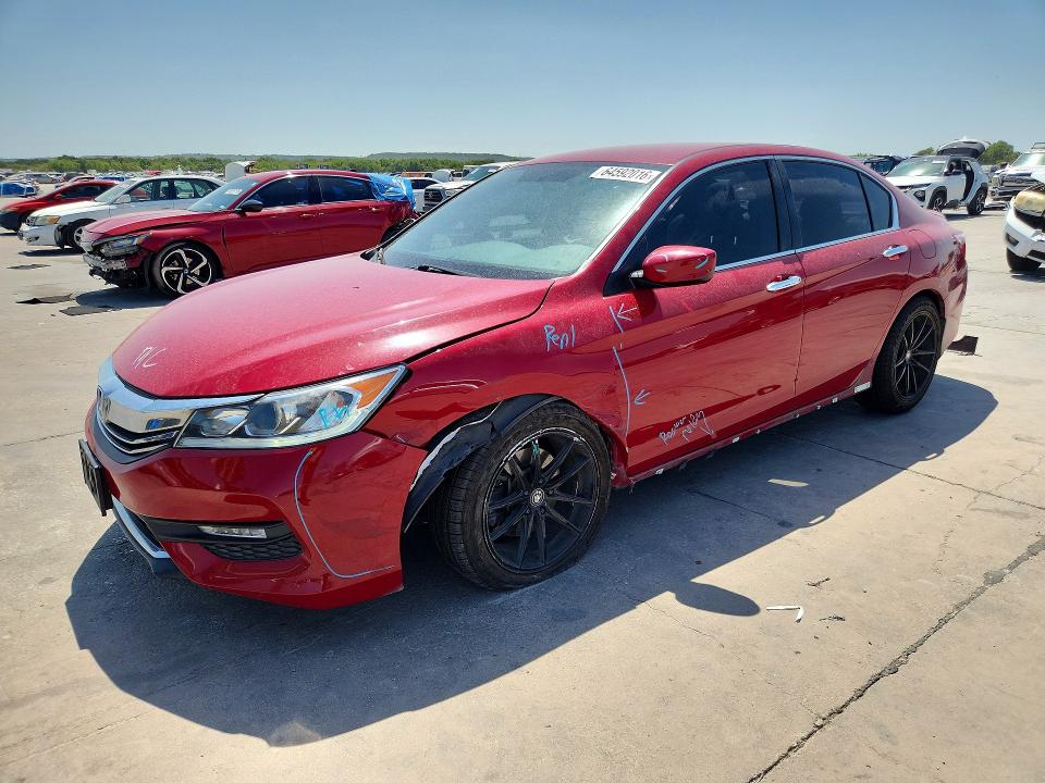 Продаж на аукціоні авто 2017 Honda Accord, vin: 1HGCR2F16HA078918, номер лоту: 64592016