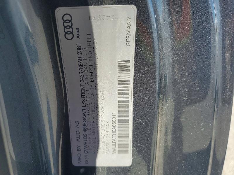 Aukcja sprzedaży 2014 Audi A5, vin: WAULFAFR1EA060911, numer aukcji: 65142246