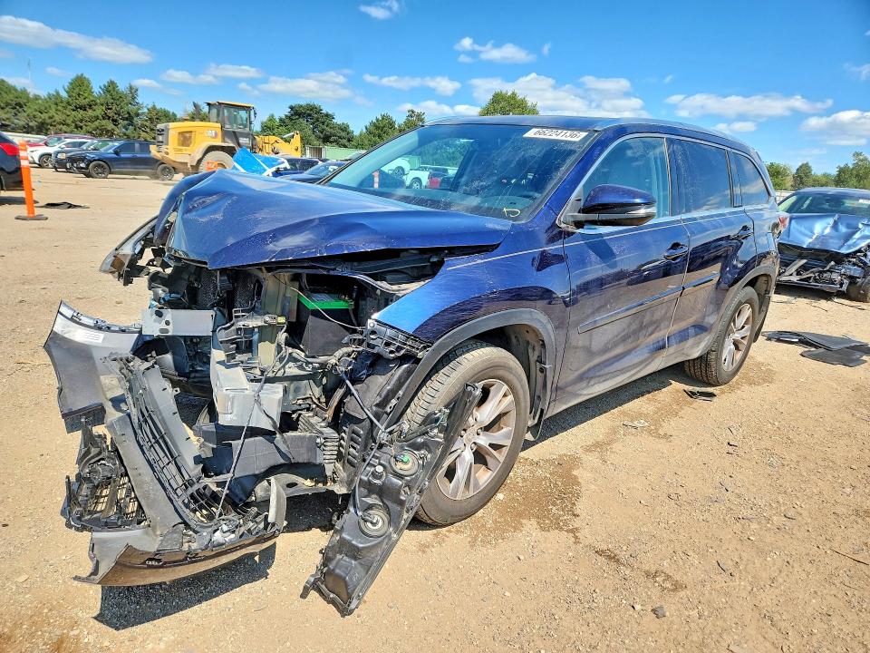 Aukcja sprzedaży 2014 Toyota Highlander, vin: 5TDJKRFH5ES012696, numer aukcji: 66224136