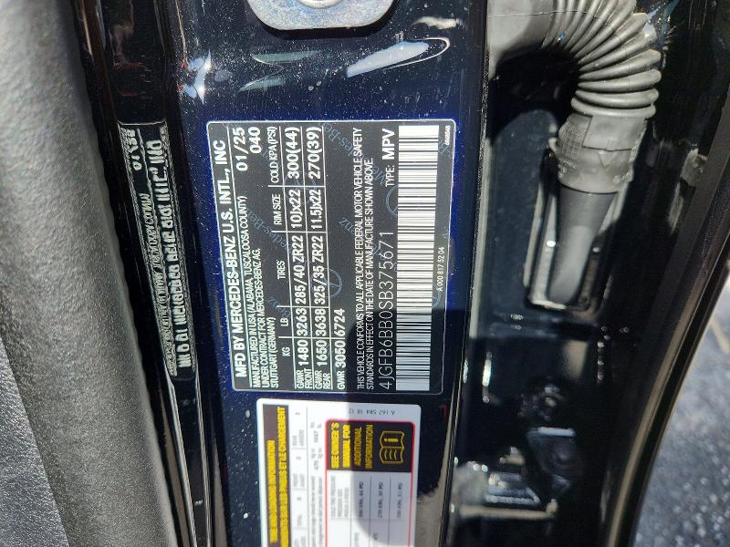 Aukcja sprzedaży 2025 Mercedes-benz Gle, vin: 4JGFB6BB0SB375671, numer aukcji: 64701626