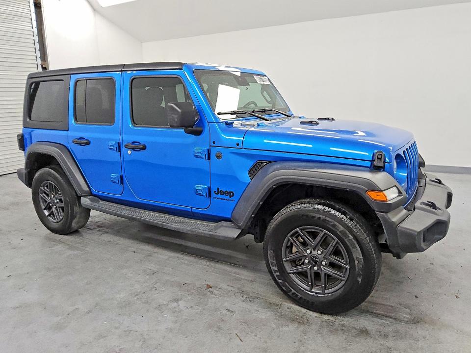 65171866 :رقم المزاد ، 1C4PJXDN1RW104243 vin ، 2024 Jeep Wrangler مزاد بيع