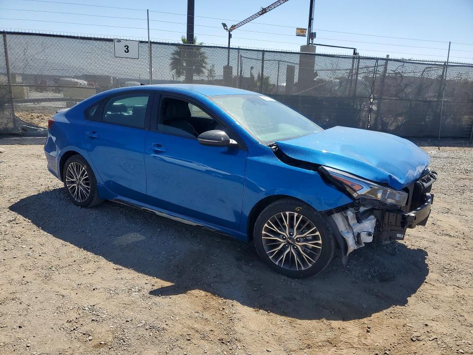 66845846 :رقم المزاد ، 3KPF54AD4NE486220 vin ، 2022 Kia Forte مزاد بيع