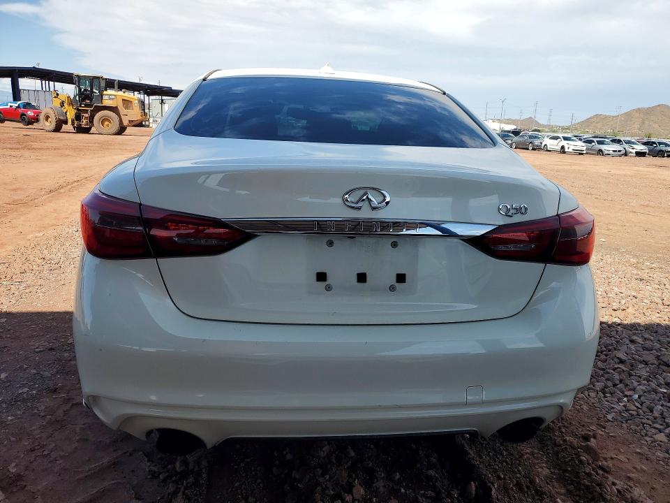 2018 Infiniti Q50 მანქანა იყიდება აუქციონზე, vin: JN1EV7AP7JM357720, აუქციონის ნომერი: 67202786