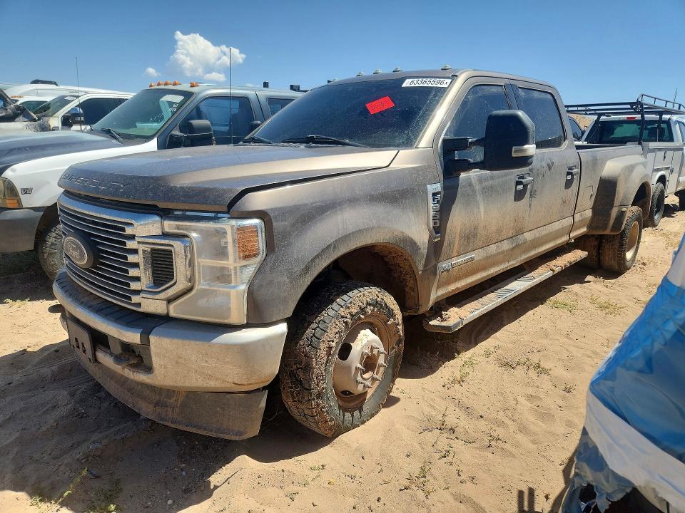 63365596 :رقم المزاد ، 1FT8W3DT5NEG27259 vin ، 2022 Ford F350 مزاد بيع